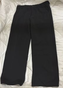 Women's Korean Black Wide Leg Trousers