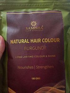 Samisha Burgundy Hair Colour