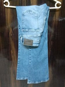Women's Light Wash Flare Jeans