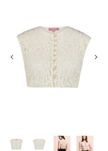 Elegant Lace Cropped Top