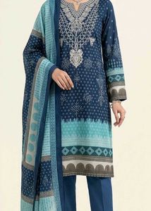 Beautiful Blue &amp; Teal Ethnic Kurta Set