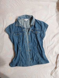 Y2k Denim Top