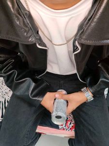 leather jacket
