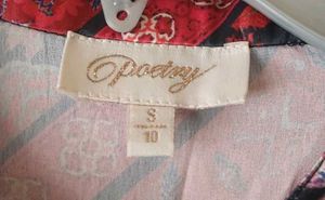 Women Size S Boho Floral Print Maxi
