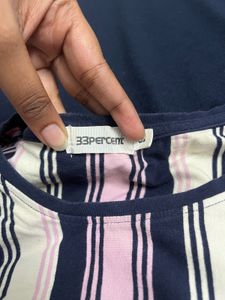 Striped Casual Dress
