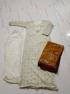 Pakistani Georgette sequence work  dress