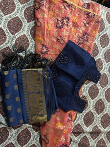 Designer Navy Blue chaniya choli