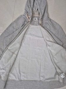 UNIQLO Gray Zip-Up Hoodie