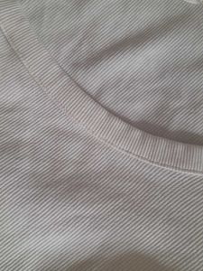 White Ribbed H&amp;M Crop Top