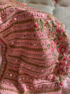 Embroidered Pink Blouse