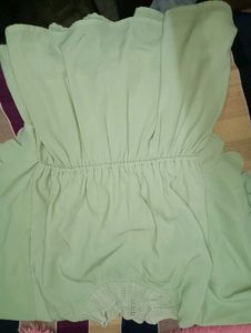 Chic Off-Shoulder Frill Top