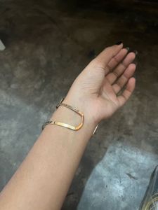 Hammered Geometric Cuff Ring