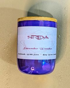 SRIDA Lavender Wonder Soy Wax Candle