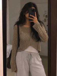 Cropped Knit Top