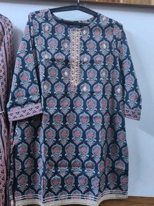 Silk Sharara Suit Set - 40 Bust