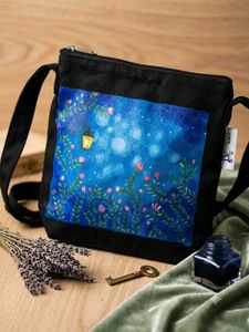 Navy blue dreamy sling bag