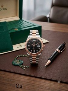 Rolex Watch with Diamond Accents