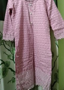 Elegant Embroidered Kurta