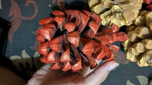 Decorative Pinecones Set of 4