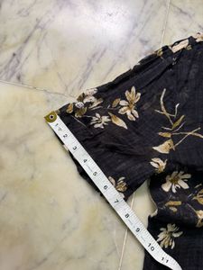 MASCLN SASSAFRAS Floral Print Shirt