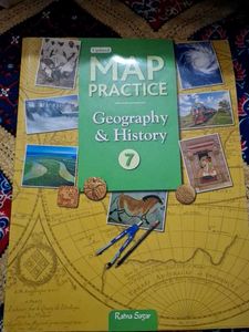 Map Practice Geography & History Book