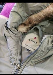 Cozy Padded Jacket with Fur Hood