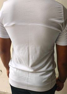 Adidas White Polo T-Shirt