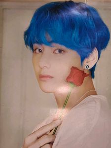 BTS V Kim Taehyung Poster and Tiny Tan bobbl
