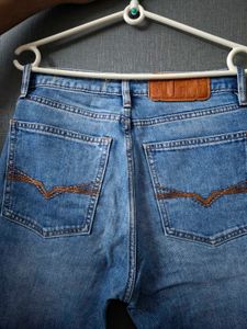GUESS Premium Mens Baggy Fit Denim Jea