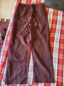 Stylish Maroon Trousers