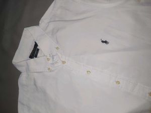 Polo Ralph Lauren White Button-Down Shirt