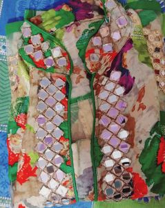 Multi Color Kurta Original Mirror Work