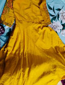 Embellished Yellow gown