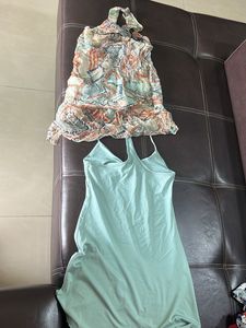 Two piece party wear top