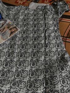 Cotton Slub Kurta Set with Dupatta