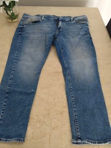 Men's Blue Wash Denim Jeans