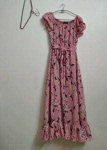 Floral Print Maxi Dress