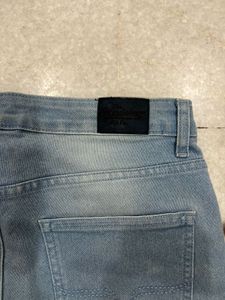 Light Wash Denim Shorts