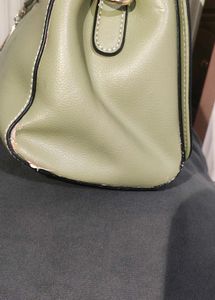 Chic Green Handbag