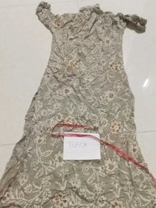Boho Floral Print Button-Down Kurta