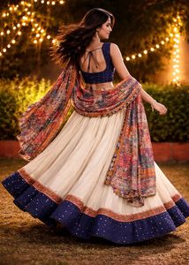 Elegant White Lehenga Choli