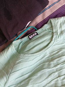 Anap Textured Mint Green Top