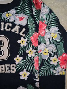Tropical Vibes Graphic Sweatshirt