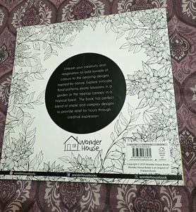 Adult Colouring Book - Nature, Garden &amp; Forest