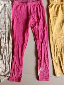 Bundle of 3 Girls' Leggings