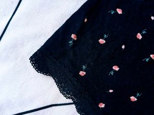 Cute Floral Print Pajama Shorts