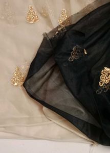 Embroidered net cloth each 2 mts above