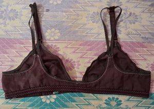 Burgundy Sheer Bralette