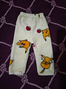 woolen Pikachu Pajama Set - Adorable &amp; Cozy!