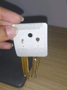 PRETTY STONE LONG EARINGS